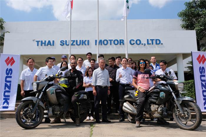 Suzuki Independence day ride culminates in Thailand